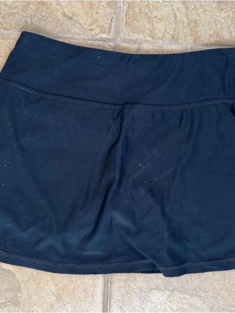 Head Dri Motion Diamond Jacquard Tennis Skirt Black XS Excellent Condition $45 - Picture 2 of 3